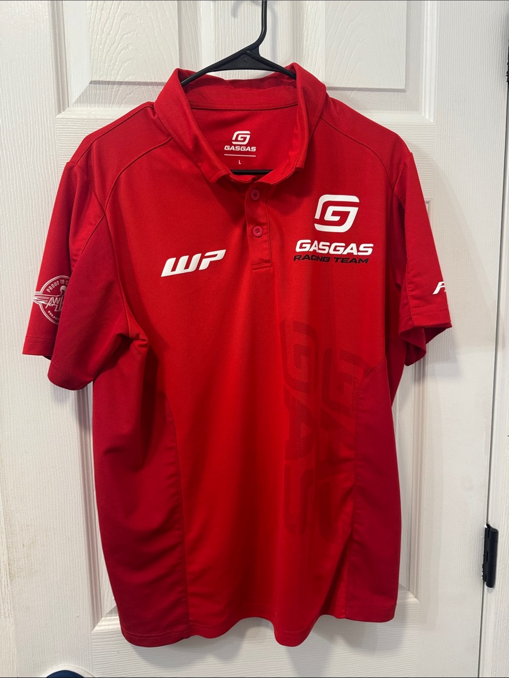 Men's Red Racing Team Polo